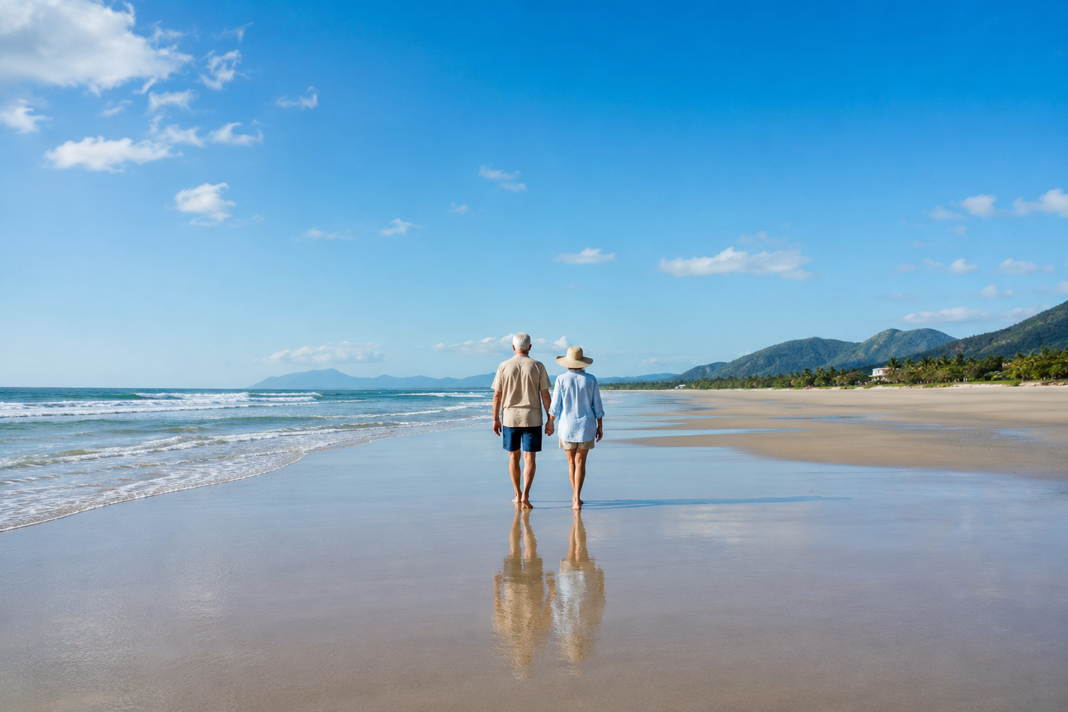 Casal viajando e aproveitando a vida
